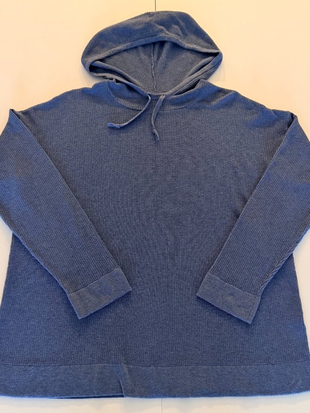 J. Jill Pure Jill Hooded Pullover Womens Sweater Sz M Coastal Minimalist Cozy